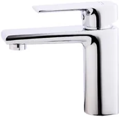 Baterie umywalkowe - Cersanit Bateria umywalkowa sztorcowa Suaro chrom - miniaturka - grafika 1