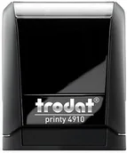 Pieczątki - Trodat Pieczątka automat 4910 czarna - poduszka czarna 26X9mm /TRE-4910CAWCA/ UN190-2 - miniaturka - grafika 1