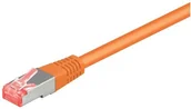 Kable miedziane - Wentronic Cat6 SSTP kabel sieciowy (2 X RJ45, 2 m) Pomarańczowy 4040849934711 - miniaturka - grafika 1