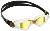 Pływanie - Aqua Sphere Okularki pływackie KAYENNE biało-złote - miniaturka - grafika 1