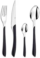 Zestawy sztućców - Amefa amefa zestaw sztućców 24-częściowy, kolor czarny błyszczący 7437401 - miniaturka - grafika 1