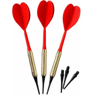 Rzutki Lotki Plastikowe do Darta Dart 3szt - Dart - miniaturka - grafika 4