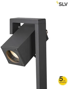 Spotline SLV THEO BRACKET 70 FL zewnętrzna lampa stojąca QPAR51 kolor antracytowy 1004655 - Lampy ogrodowe - miniaturka - grafika 3