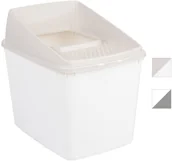 Kuwety dla kotów - Zooplus Exclusive Big Box kuweta dla kota Szara - miniaturka - grafika 1