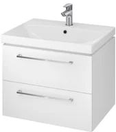 Szafki łazienkowe - Cersanit Zestaw Gala szafka 60 z umywalką biała - miniaturka - grafika 1