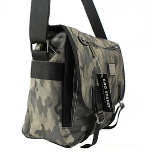 Bag Street Stylowa Pozioma Torba Średnia Na Ramię 'WZÓR III'' NR 4071 - Torby męskie Bag Street Stylowa Pozioma Torba Średnia Na Ramię 'WZÓR III'' NR 4071 - Torby męskie - miniaturka - grafika 9