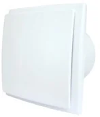 Wentylatory przemysłowe - Ok 100 biały z klapą zwrotną wentylator łazienkowy - miniaturka - grafika 1