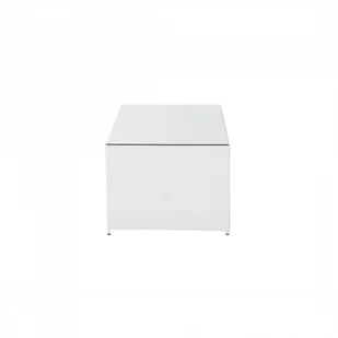 Beliani Meble ogrodowe białe - rattanowe - tarasowe - balkonowe - ROMA biały - Meble ogrodowe - miniaturka - grafika 4