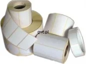 Etykiety samoprzylepne i bloki etykiet - GVC Tax Etykiety termiczne 100x100 500 sztuk naklejki ZEBRA Kup 12 szt i więcej do 10% rabatu - miniaturka - grafika 1