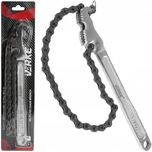 VERKE KLUCZ ŁAŃCUCHOWY DO FILTRA FILTRÓW OLEJU RUR 50 CM V86217 - Narzędzia warsztatowe - miniaturka - grafika 2