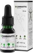 Witaminy i minerały dla sportowców - Cannavitis Cannavitis Full Spectrum CBD for life 1400 mg 10 ml - miniaturka - grafika 1