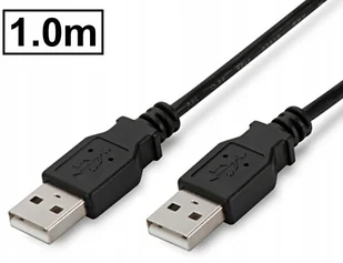 Digitus 1 m długość USB 2.0 A wtyczka wtyczka A przewód przyłączeniowy czarna (AK-300101-010-S) - Kable USB - miniaturka - grafika 3