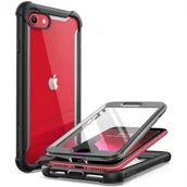 Etui i futerały do telefonów - Supcase Etui i-Blason Ares SP iPhone SE 2020, 8/7, czarne 843439101524 - miniaturka - grafika 1