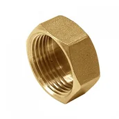 Rury - Zaślepka mosiężna 1/2" cala mosiądz - miniaturka - grafika 1