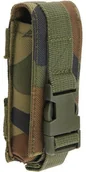 Odzież taktyczna i umundurowanie - Brandit Ładownica na Latarkę Multi Mała Woodland 8050.10 - miniaturka - grafika 1