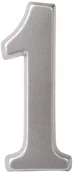 Numery na dom - Sartpol OBI Cyfra 1 samoprzylepna 5 cm satyna - miniaturka - grafika 1