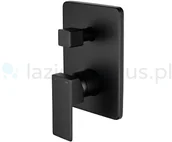 Baterie podtynkowe - Hagser Hagser Ulva bateria wannowo-prysznicowa podtynkowa czarny HGR13000034 - miniaturka - grafika 1