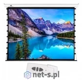 Ekrany projekcyjne - Maclean Ekran elektryczny z naciągiem Premium MC-992 - miniaturka - grafika 1