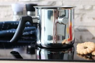 Garnki - Smart Kitchen cooking Garnek do mleka nierdzewny z gwizdkiem 1l - miniaturka - grafika 1