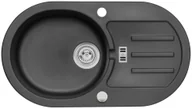 Zlewozmywaki - AXIS MALIBU 30 | Czarny - miniaturka - grafika 1