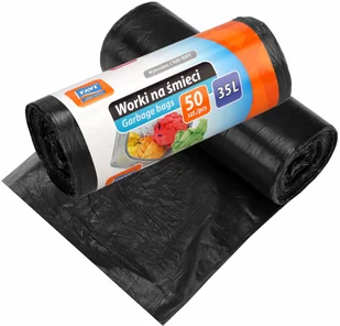 Ravi Worki Na Śmieci Segregacji Czarne 35 L 50 szt - Worki na śmieci - miniaturka - grafika 5