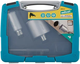 WOLFCRAFT 5-częściowy zestaw otwornic, 1003000 GmbH - Wiertła - miniaturka - grafika 7