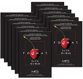 Ramki na zdjęcia - MCS 5" x 7" format Picture Frame  Black 65472 - miniaturka - grafika 1