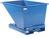 Pojemniki przemysłowe - intra.se Swedmach Kontener Samowyładowczy Do Segregacji Odpadów - Tippo 300 L. Niebieski - miniaturka - grafika 1