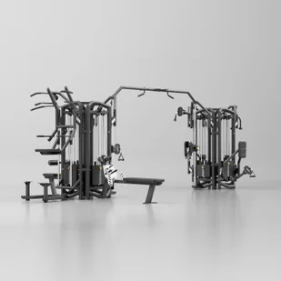 UpForm Wieża 8-stanowiskowa UF-T004 - UpForm UF-T004-k2t4 - Atlasy do ćwiczeń - miniaturka - grafika 3