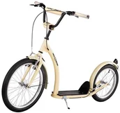 Hulajnogi - Nils Extreme WH222 ECRU 20/16" HULAJNOGA Z POMP. KOŁAMI 5907695541427 - miniaturka - grafika 1