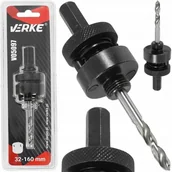 Akcesoria spawalnicze - VERKE UCHWYT DO OTWORNIC BIMETALOWYCH 32-160 mm TRZPIEŃ V05097 - miniaturka - grafika 1