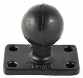 Akcesoria do nawigacji - Ram-Mounts Głowica obrotowa o średnicy 1.5 o podstawie prostokątnej [RAM-202U-1525] RAM-202U-1525 - miniaturka - grafika 1