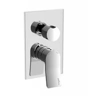 Baterie podtynkowe - Paffoni Tilt Bateria wannowo-prysznicowa podtynkowa chrom TI019CR - miniaturka - grafika 1