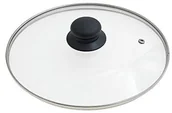Pokrywki - ORYX Oryx 5023420  szklana pokrywa zapewnia patelnia 24 cm, biały, 25 x 25 x 7 cm 5023420 - miniaturka - grafika 1