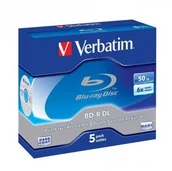 Nośniki danych - Verbatim BD-R Blu-Ray 50GB 6x (jawel case) (43748) - miniaturka - grafika 1