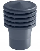 Kominki wentylacyjne - Wywietrzak Daszek Wentylacyjny Kominek Grafit 160 - miniaturka - grafika 1