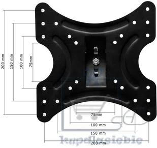 MOUNTY Uchwyt ścienny mały ze standardem VESA 37'' - Uchwyty do telewizora - miniaturka - grafika 11