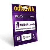 Startery i doładowania - Zestaw startowy PLAY 5PLN Odnowa MULTI SIM - miniaturka - grafika 1