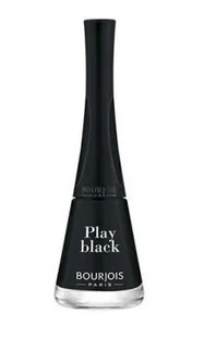 Bourjois 1 Seconde, lakier do paznokci 06 Play Black, 9 ml - Odżywki do paznokci - miniaturka - grafika 2