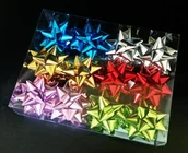 Dekoracje sali - GIFT PACK WSTAZKA ROZETKA 20 METALC KOL WB A 24 14682-uniw - miniaturka - grafika 1