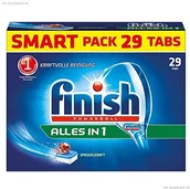 Środki do zmywarek - Finish Wykończenie/Calgonit wszystko w 1, nadaje się do mycia w zmywarce Tabs, , , 35929 - miniaturka - grafika 1