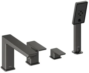 Omnires Bateria wannowa grafit Saxon - Baterie wannowe i prysznicowe - miniaturka - grafika 3