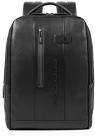 Torby na laptopy - Piquadro Urban Business Plecak skórzana 41 cm przegroda na laptopa nero CA4818UB00-N - miniaturka - grafika 1