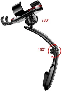 Baseus uchwyt samochodowy Metal Age grawitacyjny na deskę rozdzielczą czarny SUYL-F01 - Uchwyty samochodowe do telefonów - miniaturka - grafika 7