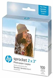 Wkład / Wkłady / Film / Papier Do Hp Sprocket 2in1 - 100 Szt. - Dodatki do drukarek i skanerów - miniaturka - grafika 2