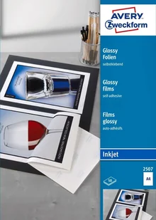 Avery Zweckform Folia do drukarek atramentowych A4 50 szt. 2507 - Papier do drukarek - miniaturka - grafika 5