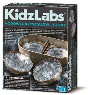 4M Hodowla kryształów Geody - Zabawki kreatywne - miniaturka - grafika 4