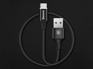 Baseus Kabel Rapid USB-C LED 2m Black BSU013BLK - Kable USB Baseus Kabel Rapid USB-C LED 2m Black BSU013BLK - Kable USB - miniaturka - grafika 5