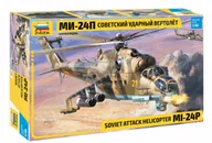 Modele do sklejania - Zvezda Radziecki śmigłowiec szturmowy MI-24P 4812 - miniaturka - grafika 1