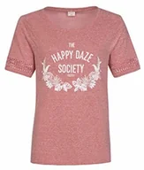 Koszulki sportowe męskie - Protest Protest Damski T-shirt Nubia czerwony sienna XS 1610491 - miniaturka - grafika 1